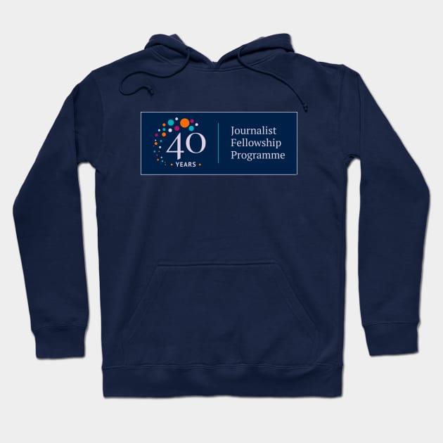 Reuters Institute 40th Reunion Logo Hoodie by Reuters Institute 40th Anniversary Reunion